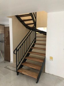 Escalier et structure portante